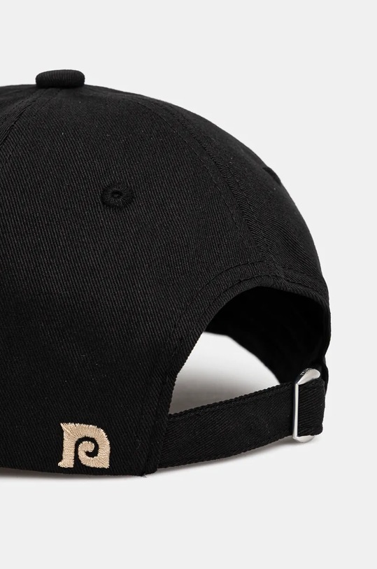 Nanushka șapcă de baseball din bumbac VAL negru NU24CRHT08199