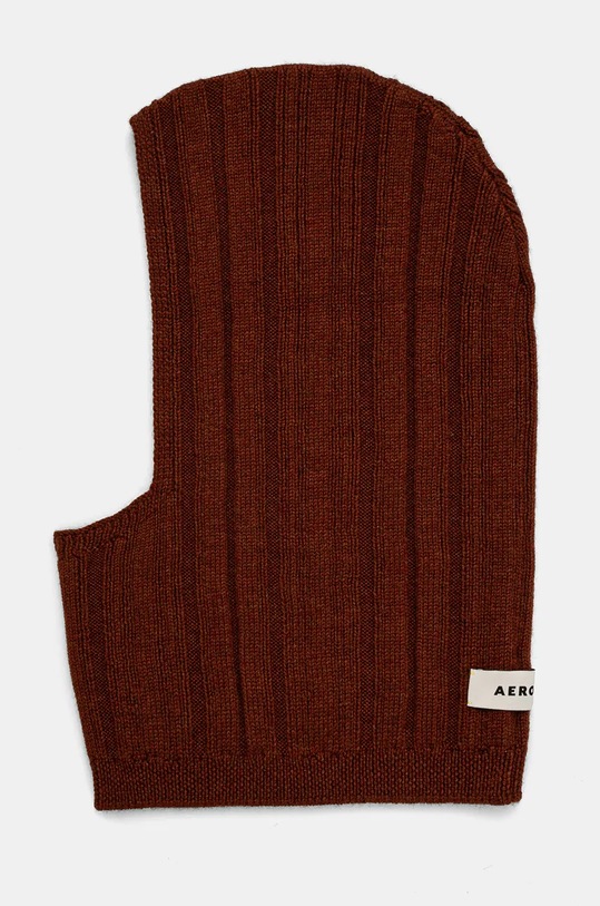 Шерстяной капор AERON HT007547 красный AW24
