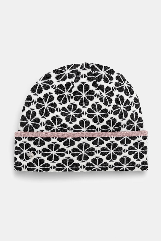 Kapa s primesjo volne Kate Spade Tanka bela 29KS1004506