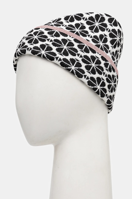 Kapa s primesjo volne Kate Spade 29KS1004506 bela AW24