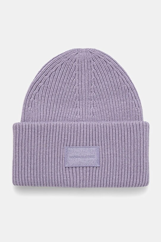 MICHAEL Michael Kors caciula din amestec de lana melanj violet 539817