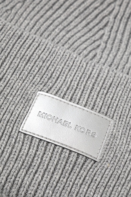 Doplňky Čepice z vlněné směsi MICHAEL Michael Kors 539817 šedá