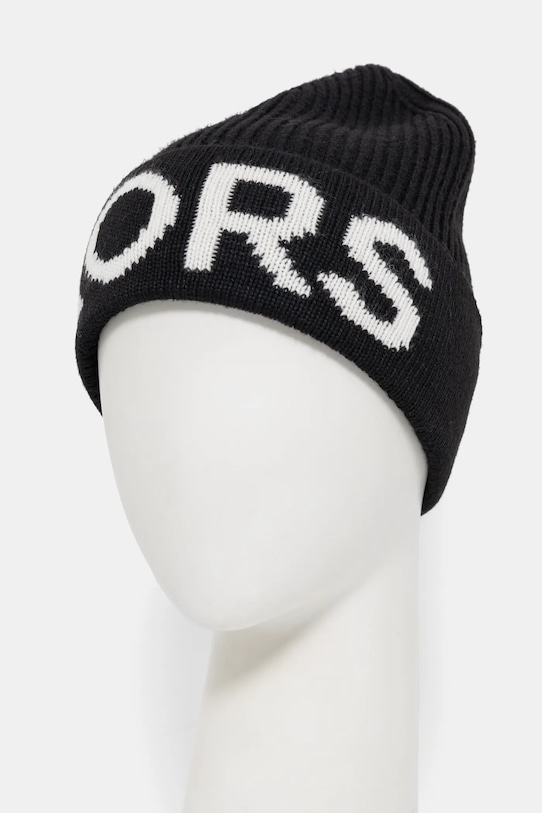 MICHAEL Michael Kors căciulă si eșarfă din amestec de lână 540005 negru AW24