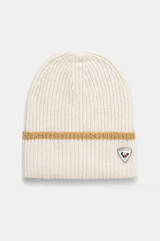 Čepice Rossignol Luiza vlna béžová RLNWH04
