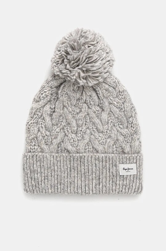 Шапка Pepe Jeans WALLIS HAT інші сірий PL040353