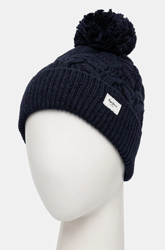 Шапка Pepe Jeans WALLIS HAT PL040353 темно-синій AW24