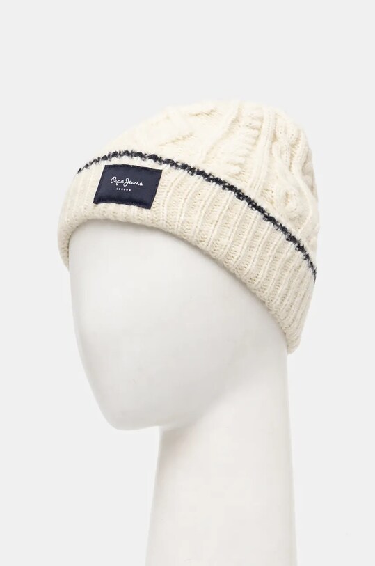 Pepe Jeans czapka WANDA HAT PL040359 biały AW24