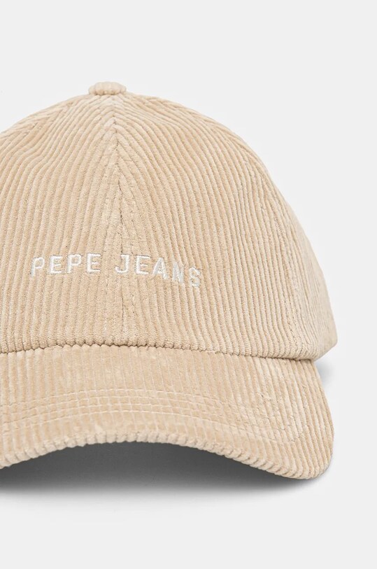 Вельветова кепка Pepe Jeans WYN PM040553 бежевий AW24