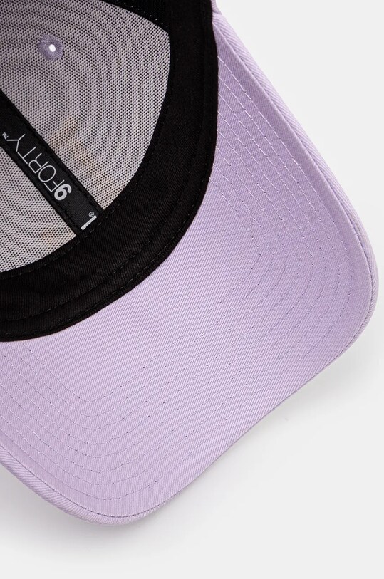 New Era berretto da baseball in cotone ESS 9FORTY® LOS ANGELES DODGERS violetto 60565238