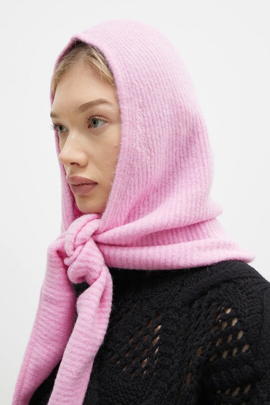 GANNI balaclava Soft Wool Balaclava