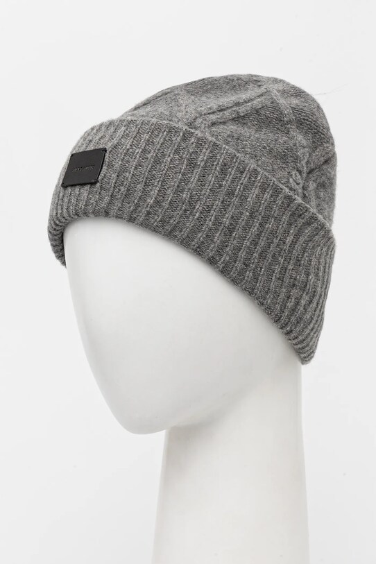 Doplňky Vlněná čepice AllSaints AS101541 šedá