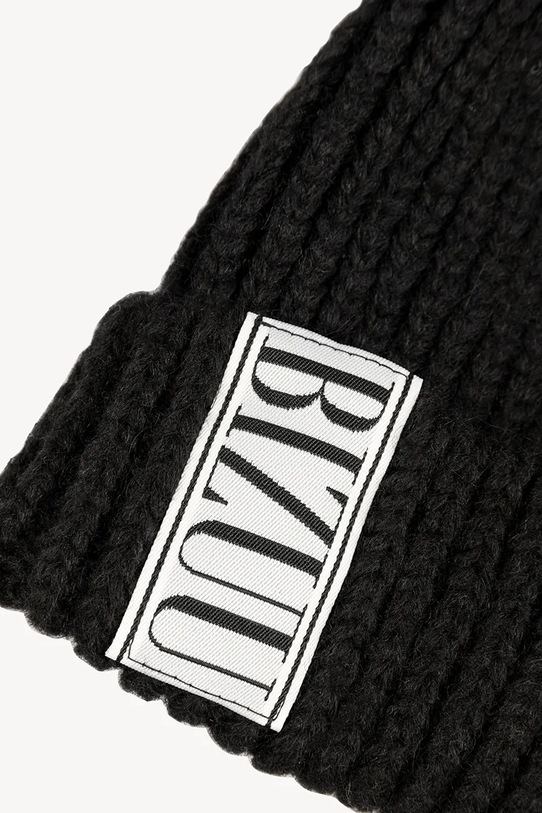 Bizuu czapka z domieszką wełny LORRO LORRO.CZARNY.AW24 czarny