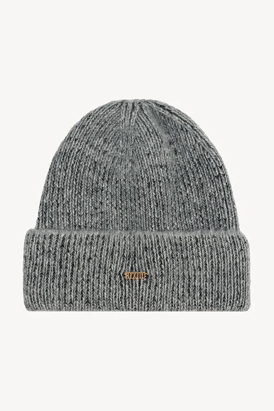 Bizuu căciulă de lână WINTY uni gri WINTY.GRAFITOWY.AW24