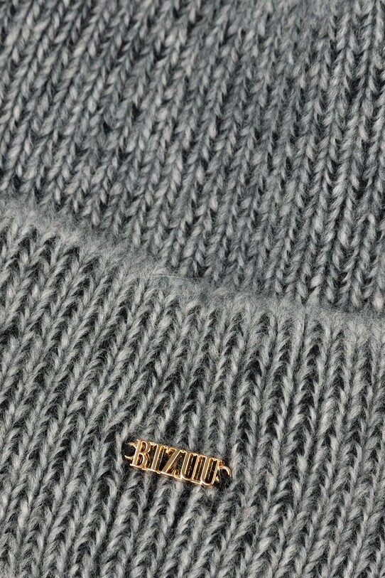 Accesorii Bizuu căciulă de lână WINTY WINTY.GRAFITOWY.AW24 gri