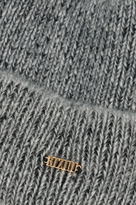 Accesorii Bizuu căciulă de lână WINTY WINTY.GRAFITOWY.AW24 gri