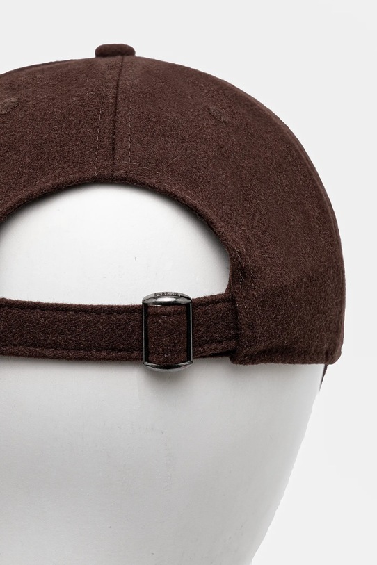 Accessories Sporty & Rich woolen baseball cap NY Crest Wool AC040512243BR03 brown