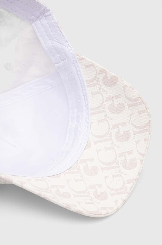 Guess czapka z daszkiem bawełniana dziecięca beżowy J4YZ00.WO08O.9BYH