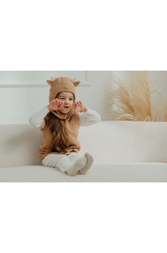 Шапка Jamiks ASTA коричневий ASTA.NAK.gl.JZH281