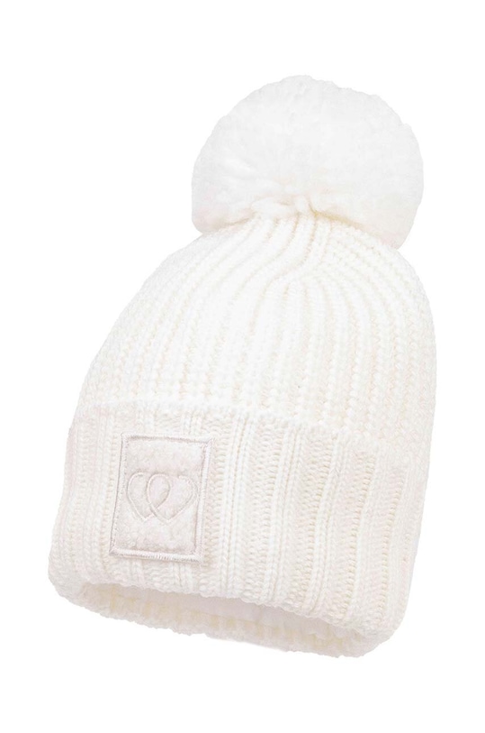 Детска шапка и шал Jamiks AZURA IV средно дебел бежов AZURA.IV.komp.JZH175