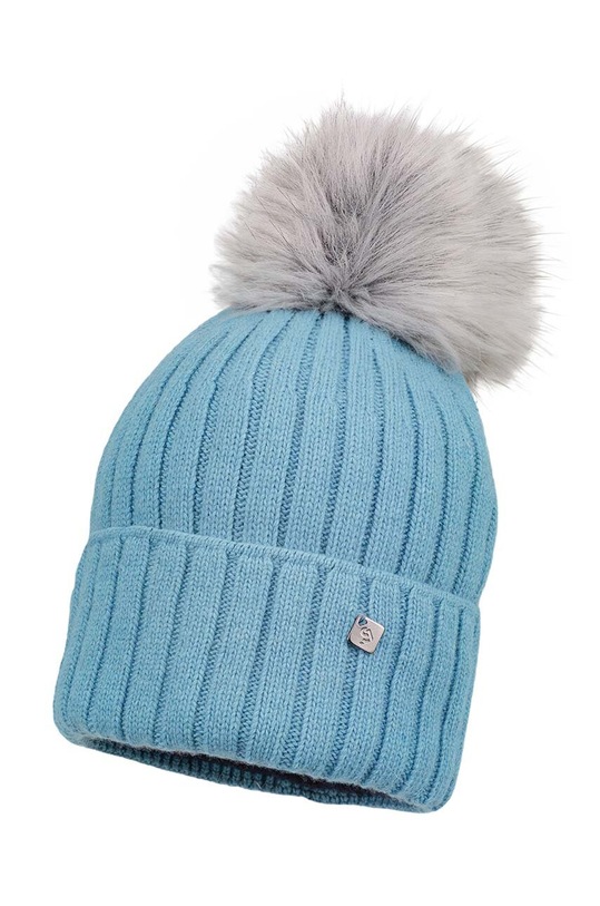 Παιδικός σκούφος από μείγμα μαλλιού Jamiks BELIZE II με μείγμα μαλλιού μπλε BELIZE.II.NAK.gl.JZH241