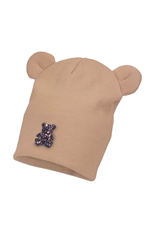 Jamiks czapka dziecięca DOLARIS aplikacja beżowy DOLARIS.NAK.gl.JZH130