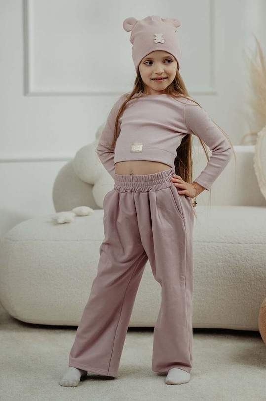 Dětská čepice Jamiks DOLARIS růžová DOLARIS.NAK.gl.JZH130