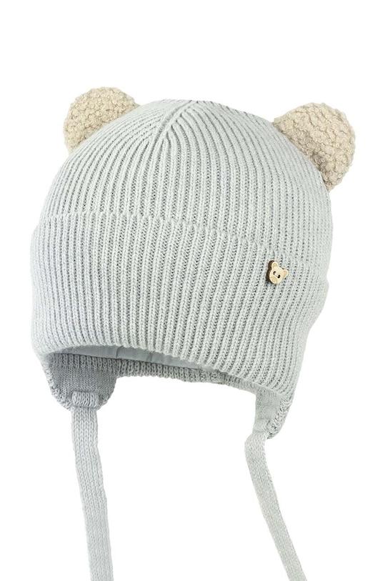 Jamiks czapka z domieszką wełny dziecięca EDITH z domieszką wełny szary EDITH.NAK.gl.JZH449