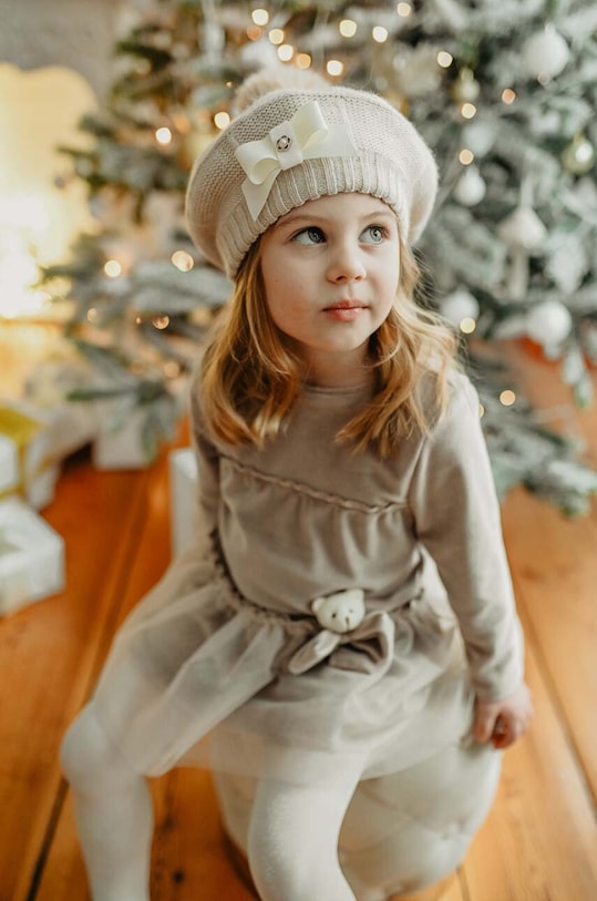 Jamiks czapka z domieszką wełny dziecięca KATHRINE II KATHRINE.II.Na.g.JZH272