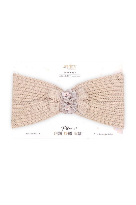 Детская повязка Jamiks MEGUMI MEGUMI.Opaska.JZH260 бежевый AW24