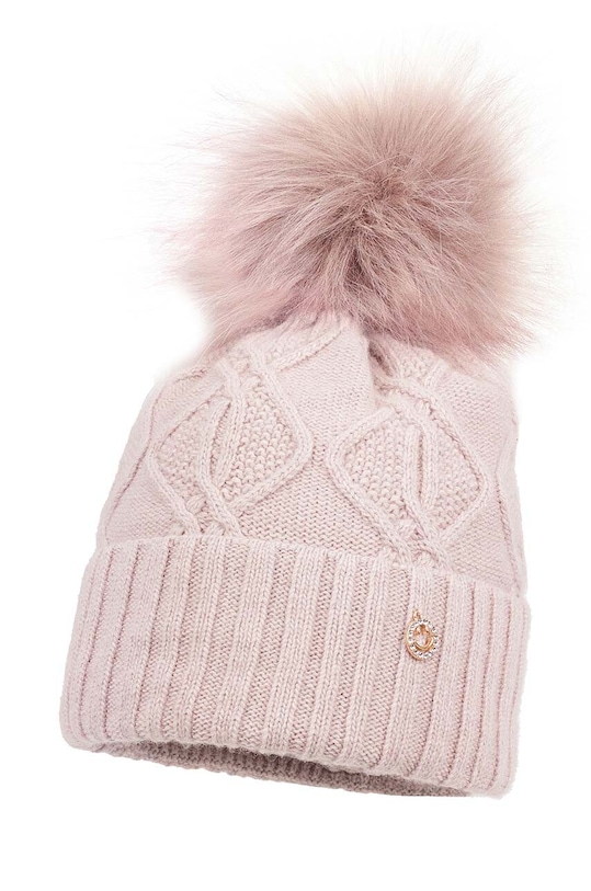 Παιδικός σκούφος από μείγμα μαλλιού Jamiks TAMASHA II με μείγμα μαλλιού ροζ TAMASHA.II.Na.gl.JZH122