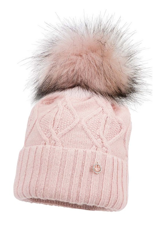 Παιδικός σκούφος από μείγμα μαλλιού Jamiks TAMASHA II με μείγμα μαλλιού ροζ TAMASHA.II.Na.gl.JZH122