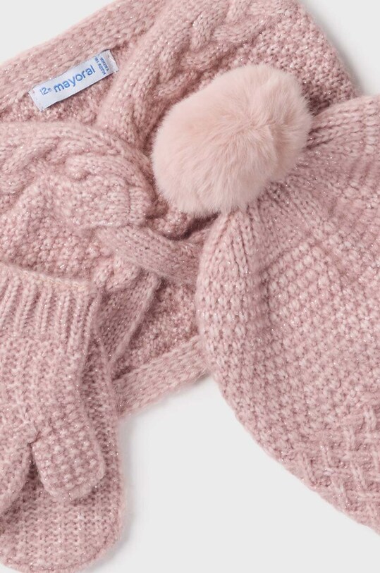 BIMBA Mayoral set per bambini 10769.4G.Czapkakom.9BYH rosa