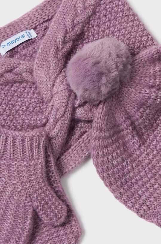 Комплект для немовлят Mayoral 10769.4G.Czapkakom.9BYH фіолетовий AW24