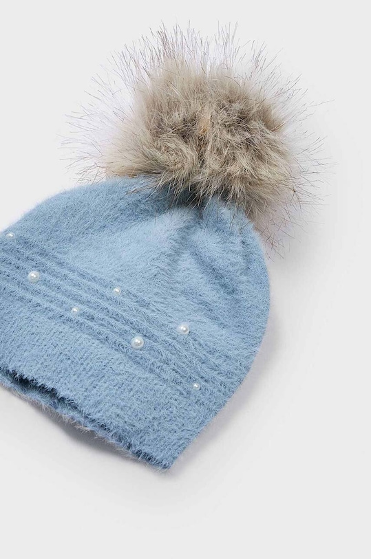 Mayoral caciula si fular copii 10825.6B.Czapkakom.9BYH albastru AW24