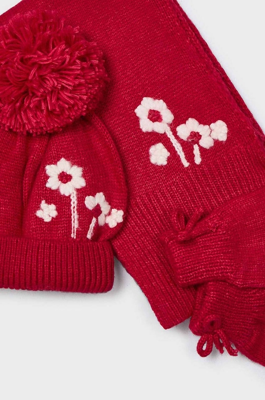 Дитячий комплект Mayoral 10826.6C.Czapkakom.9BYH червоний AW24