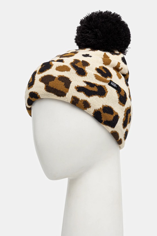 Dětská čepice Vans Chillest Pom Beanie VN000J4ZDAB1 béžová AW24