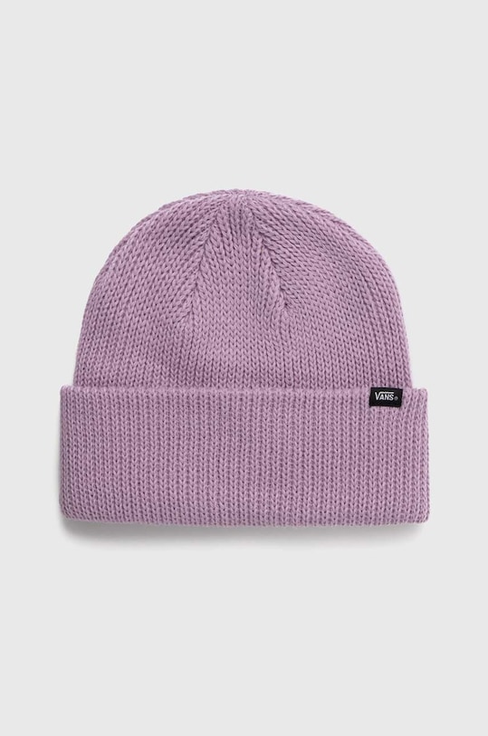 Čepice Vans CORE BASICS BEANIE hrubá fialová VN000QQWD451