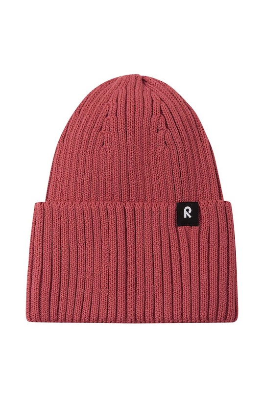 Reima czapka bawełniana dziecięca Hattara 5300057B.G.9BYH różowy AW24