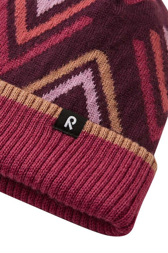 Reima czapka wełniana dziecięca Koillinen różowy 5300278B.G.9BYH