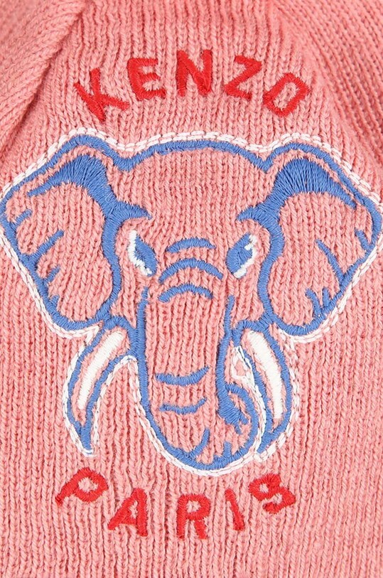 Fete Kenzo Kids caciula din amestec de casmir pentru copii K60608.G.54.56 roz