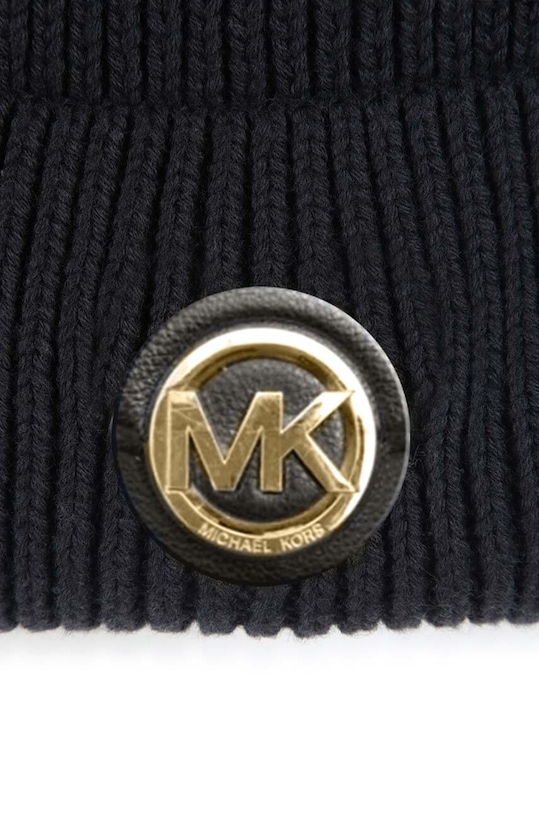 Lány Michael Kors gyerek sapka gyapjúkeverékből R30223. fekete