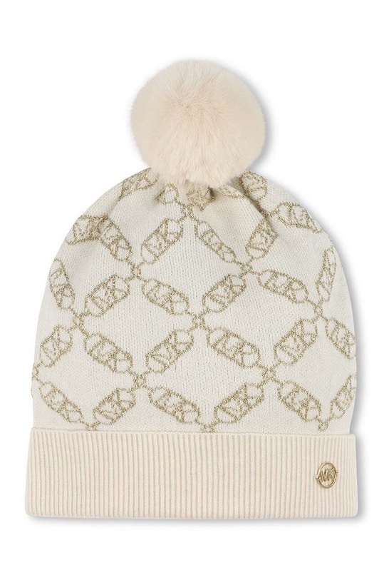 Dětská čepice Michael Kors středně silná béžová R30226.