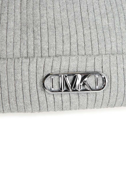 Дівчинка Дитяча шапка з домішкою вовни Michael Kors R30229. срібний
