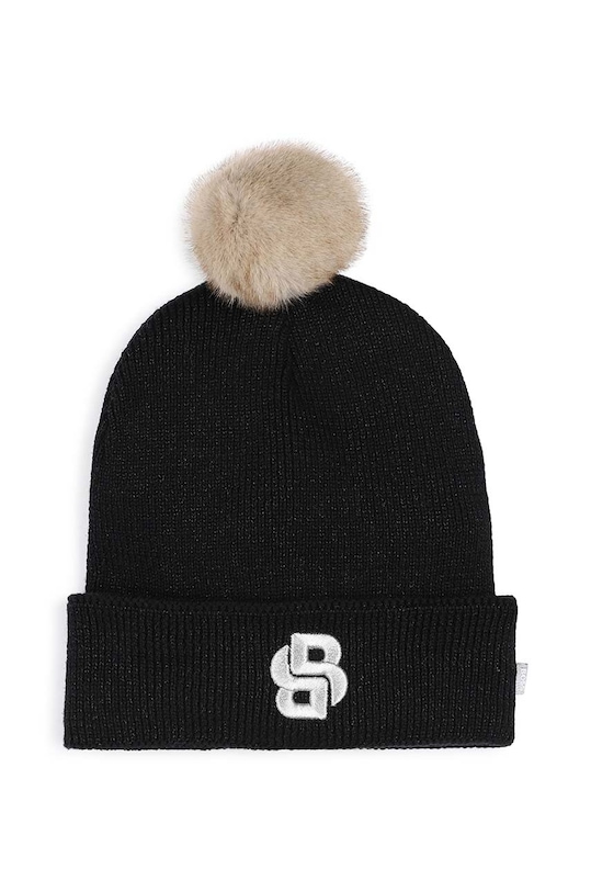 BOSS caciula copii imprimeu negru J51616.54.56