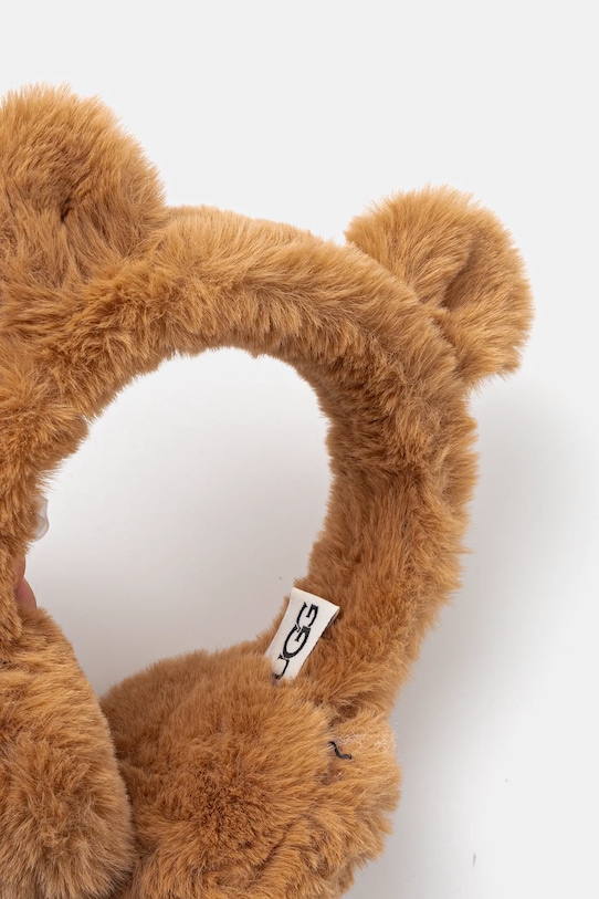 UGG otroški naušniki FAUX FUR EARMUFF W EARS 21704. rjava AW24
