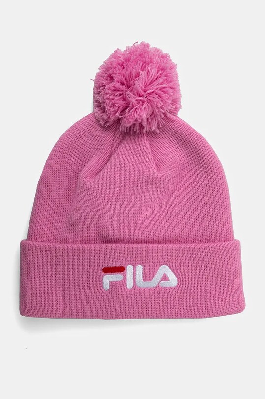 Детская шапка Fila BASUO аппликация розовый FCK0030.G