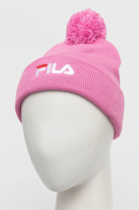 DÍVKA Dětská čepice Fila BASUO FCK0030.G růžová