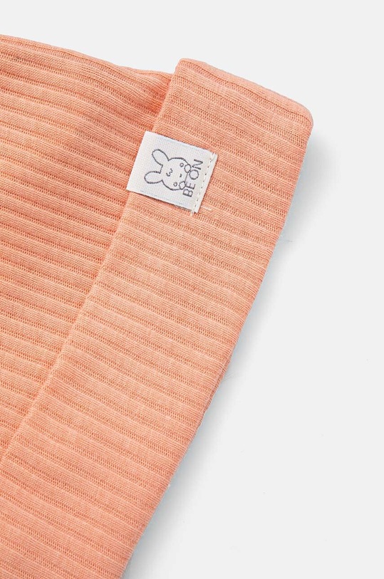 Детска шапка United Colors of Benetton (2 броя) 3FMG0A003.G.W.Seasonal оранжев