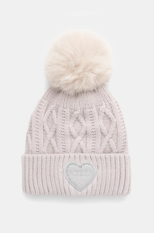 Guess czapka dziecięca aplikacja beżowy J4BZ00.Z2QP0.9BYH