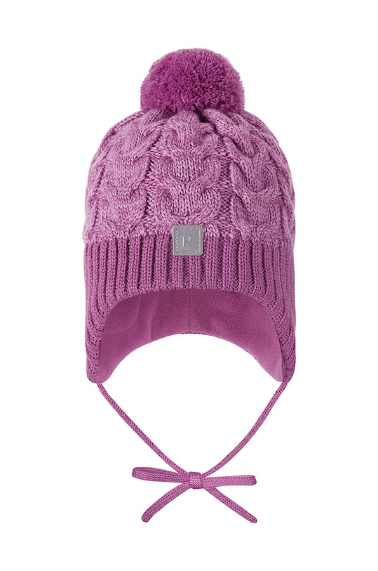 Reima czapka wełniana dziecięca Paljakka 5300035B.G.9BYH różowy AW24